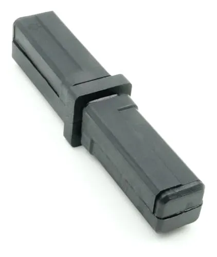Produktbild Design61 2x 2-Wege Steckverbinder Rohrverbinder für Vierkantrohre 20 x 20 x 2mm
