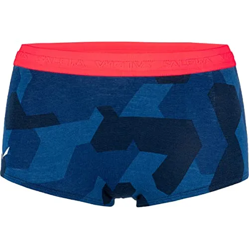 Salewa Cristallo Warm AMR W Panties navy blazer (3960) 34 - Damen Skitourenunterwäsche, leistungsstarkes Baselayer mit feuchtigkeitsableitender und thermoregulierungstechnologie für höchsten Komfort bei Hochleistungsaktivitäten in den Bergen.