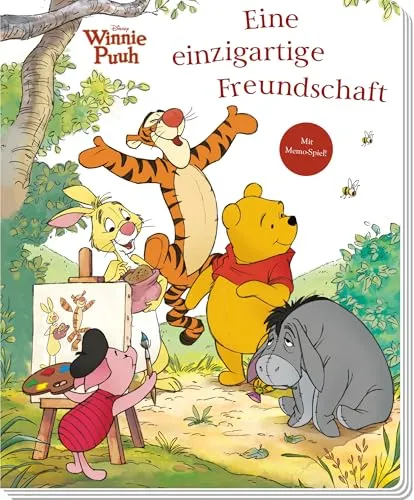 Produktbild Disney Winnie Puuh: Eine einzigartige Freundschaft – Mit Memo-Spiel!: Pappbilderbuch mit Memo-Karten