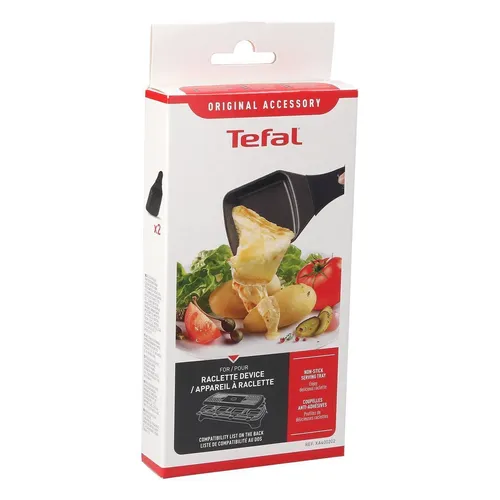 Tefal XA400202 Pfännchen Set eckig für Raclette 2Stk