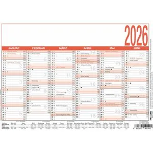 Tischkalender von Zettler