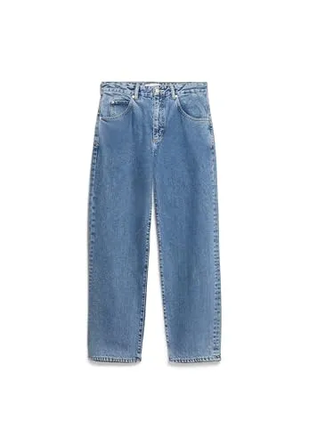 ARMEDANGELS Damen Baggy Jeans recycelte Baumwolle HAAYI Baggy Fit Indigo Stone