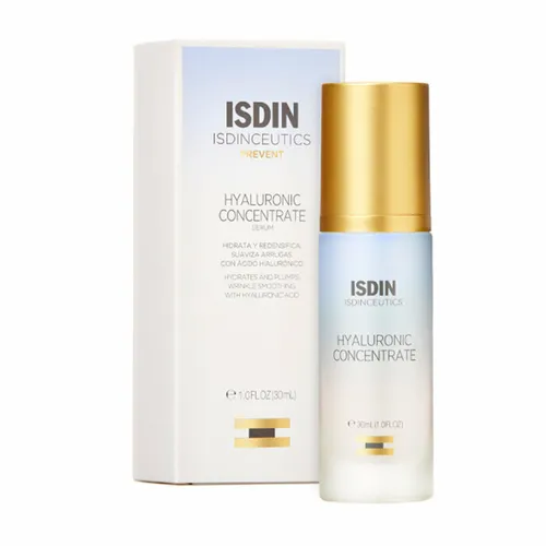 Isdin Hyaluron-Konzentrat Serum 30ml - Sonstige Gesichtspflegeartikel, intensives Feuchtigkeitsserum mit Hyaluronsäure für strahlende Haut und reduzierte Falten, geeignet für alle Hauttypen.