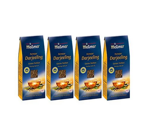 Meßmer Tee, Meßmer Feinster Darjeeling Ganzes Teeblatt loser Tee 150g 4er Pack