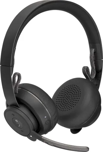 Logitech Headset USB Zone Wireless MS - Kabelloses PC-Headset mit herausragender Klangqualität und Komfort für lange Arbeitsstunden