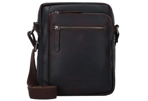 The Chesterfield Brand Wax Pull Up Dessau Umhängetasche Leder 21 cm - Umhängetasche aus hochwertigem Leder, schmal und stilvoll, ideal für den Alltag mit Platz für die wichtigsten Dinge. Maße: 22 x 29 x 6 cm.