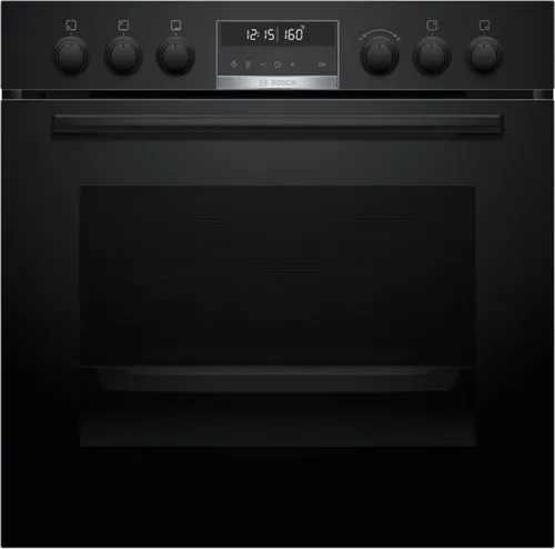 Bosch HND671OS63 Einbau-Backofen - Energieeffizienter Backofen der Klasse A+ in elegantem Schwarz, ideal für moderne Küchen mit Einbau-Design und vielseitigen Kochmöglichkeiten.