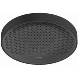 hansgrohe Rainfinity Kopfbrause 360 1jet 26231000, Mattschwarz - Kopfbrause für Decken- oder Wandmontage, beeindruckende 36 cm Größe mit 1 Strahlart für ein luxuriöses Duscherlebnis.