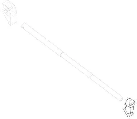 Dometic Spannstangen-Aufnahme Front, Markisenlänge 4-6m von Dometic