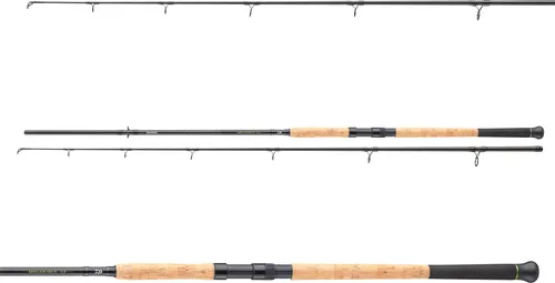 Daiwa Megaforce CF Boje 3.30m 200-600g - Angelruten für Welsangler, mit robustem Kohlefaserblank und X-Wicklung für hohe Sensibilität. Ideal für schwere Grundmontagen und zuverlässiges Bissgefühl.