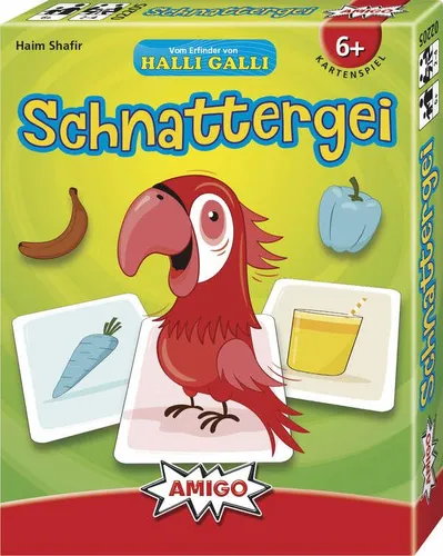 Schnattergei Kartenspiel für 2-4 Spieler - Unterhaltsames Kartenspiel für die ganze Familie, ideal für schnelle 15-minütige Runden, ab 6 Jahren.