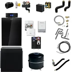 Buderus KB192i.2 Logaplus Gas-Brennwert Heizungspaket K75 von Buderus