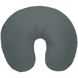 Traumschlaf Zwirn Jersey Bezug für Nackenhörnchen - anthrazit-grau - Hochwertiger Zwirn Jersey Bezug für Nackenhörnchen, temperaturausgleichend und langlebig. Ideal für gemütliche Entspannung, in eleganter anthrazit-grauer Farbvariante. Maße: ca. 30x45 cm.