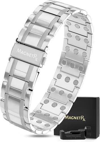 MagnetRX® Titan Magnet Armband Herren – Dreifachstarke Magnetfeldtherapie