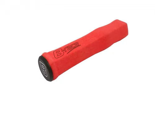 Griffe Fahrrad B-RACE Schwamm Light Rot 127mm Bonin