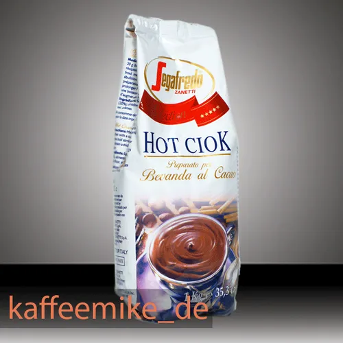 Segafredo Hot Ciok Trinkschokolade 1000g - Kakao- & Malzgetränke, cremige italienische Trinkschokolade für ein unvergleichliches Geschmackserlebnis.