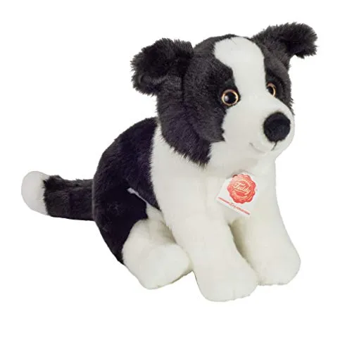 Teddy Hermann 91959 Border Collie Welpe - Plüschtier - Hochwertiges 25 cm Stofftier aus der Teddy Hermann COLLECTION, waschbar bei 30 Grad, ideal zum Kuscheln und Spielen.