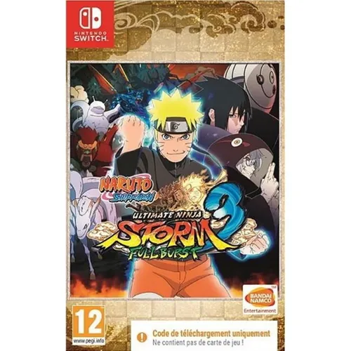 Naruto Ultimate Ninja Storm 3 Full Burst (Code in Box) in schwarz von Bandai Namco