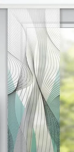 Vorhänge & Gardinen Petrol von Neusser Collection