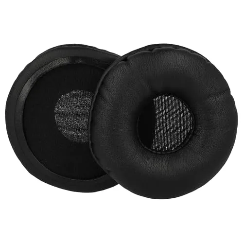 vhbw 2X Ohrpolster kompatibel mit Sony MDR V4, V3, V5 Kopfhörer Headset, Schaumstoff/Kunstfaser Schwarz