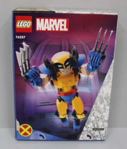 LEGO 76257 Marvel Wolverine Baufigur - 22 cm große, detailgetreue Actionfigur mit beweglichen Gelenken und authentischen Krallen für spannende Abenteuer ab 8 Jahren