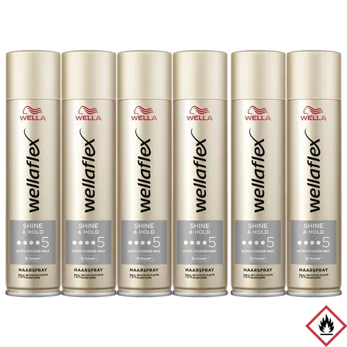 Wellaflex Glanz und Halt Haarspray ultra starker Halt 250ml - Ultra starkes Haarspray für langanhaltenden Halt und brillanten Glanz. Ideal für kreatives Haarstyling. Perfekt für jeden Anlass und sorgt für ein sicheres Gefühl den ganzen Tag.