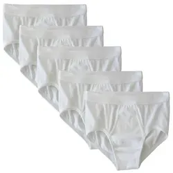 HERMKO Herren Slip 3240 5er Pack mit Eingriff von HERMKO