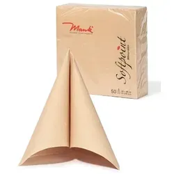 Stoffservietten Braun von Mank