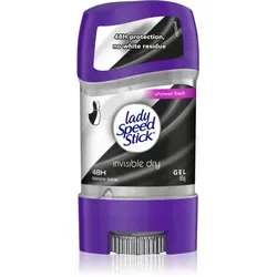 Lady Speed Stick Invisible Dry geliges Antiperspirant mit 48-Stunden Wirkung für Damen 65 g