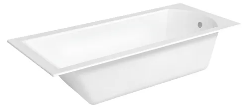 Badewanne LUXUS Design Einbau 160x70 cm - Elegante Einbau-Badewanne aus hochwertigem Acryl, ideal für moderne Badezimmer. Mit kompakten Maßen von 160 x 70 cm bietet sie Komfort und Stil für entspannende Momente.