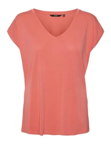 VERO MODA Vmfilli Ss V-Neck Tee Ga Noos von VERO MODA