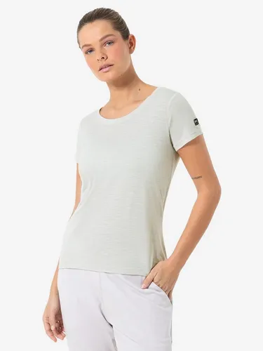 Super.Natural W Midsummer Tee - Komfortables Damen Merino T-Shirt - Modisches Damen T-Shirt aus ADVANCED WOOL 140, atmungsaktiv und pflegeleicht. Ideal für Reisen, Alltag und Freizeit mit natürlicher Temperaturregulierung.