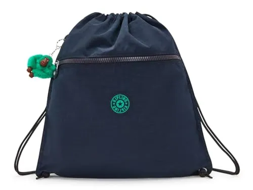 Kipling SUPERTABOO Mittelgroßer Rucksack in Blau-Grün von Kipling