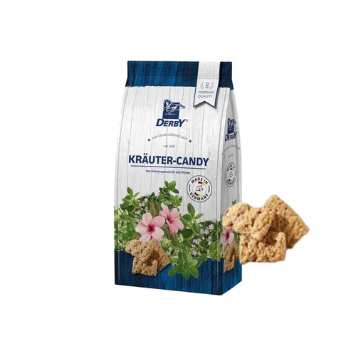 DERBY Pferdeleckerlies Kräuter-Candy Leckerlies Kräuter Snacks Belohnung 3 kg