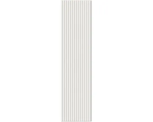 Akustikpaneel foliert weiß weißer Filz 2400 x 600 x 19 mm