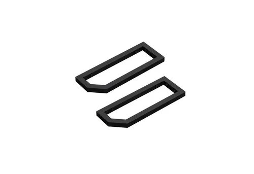 doporro Wandregalhalter aus rostfreiem Edelstahl – 2-tlg. Set - Wandkonsolen aus hochwertigem Edelstahl, ideal für Aufsatzwaschbecken und mit zusätzlicher Handtuchhalterung. Modernes, elegantes Design für hohe Belastungen und einfache Montage.