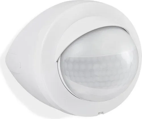 Telefunken Monaco Bewegungsmelder 200° 12m IP44 Rund Weiß