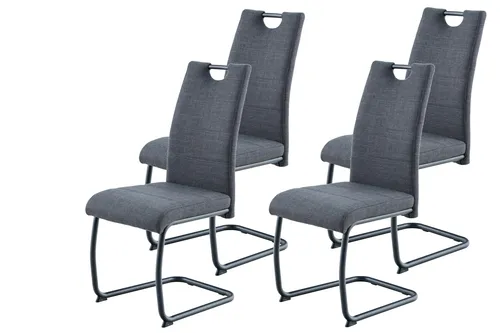Hela Tische 4er Set Freischwinger Esszimmerstuhl Florenz