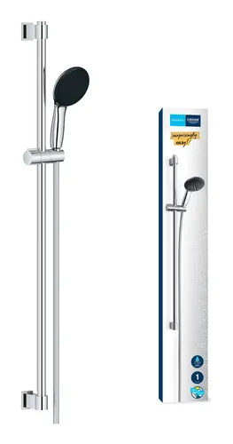 Grohe Vitalio Start 110 Brausestangenset mit Water Saving - Brausen-Set mit 8,7 l/min Wasserersparnis, ideal für umweltbewusste Nutzer und komfortables Duschen.