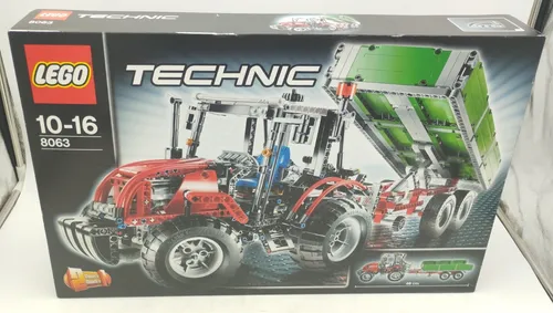 LEGO 8063 Tractor with Trailer SEALED NEW MISB Technic Technik Farm OVP EOL