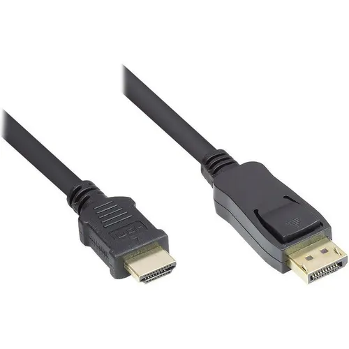 Good Connections Anschlusskabel DisplayPort auf HDMI 5m, (5 m) (DP-HDMI5)