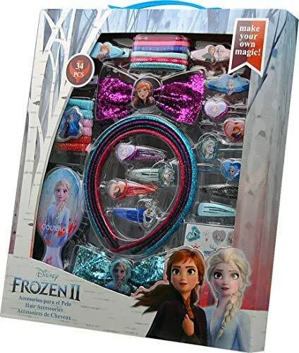 Disney Frozen 2 Set - 34 tlg. mit Schmuck und Haarschmuck