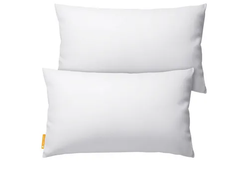 Gentle North Dekokissen 2er Set - Allergikerfreundliche Kissen für Bett und Sofa - Dekokissen Set, ideal zum Anlehnen und Kuscheln. Individuell anpassbare Füllung für optimalen Komfort, aus langlebigen, atmungsaktiven Materialien hergestellt.