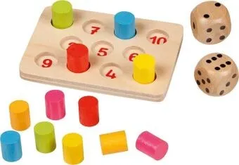 Mini Würfelspiel Shut the box (Kinderspiel) | goki | Spiel | 4013594567749