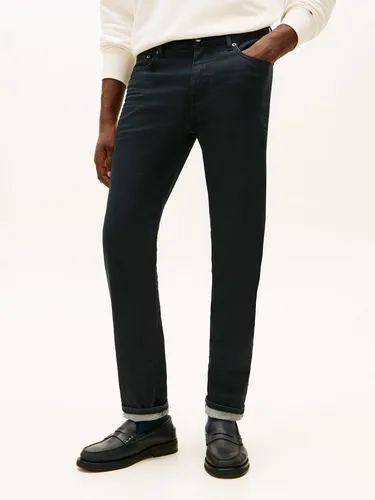 Tommy Hilfiger Herren Jeans Hose Denton Brent Black Straight Fit - Hochwertige Tommy Hilfiger Jeans im klassischen Straight Fit. Diese Hose bietet optimalen Tragekomfort und ist ideal für den täglichen Einsatz. Stilvoll und zeitlos in Schwarz (Brent Black).