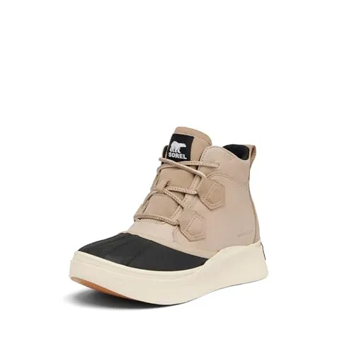 Sorel Out N About IV Damen-Stiefel - Wasserdicht und Langlebig - Wanderschuhe mit wasserdichtem Obermaterial aus Leder und Filz, ideal für jedes Wetter. Geformte EVERTREAD Gummi-Außensohle sorgt für optimalen Halt.