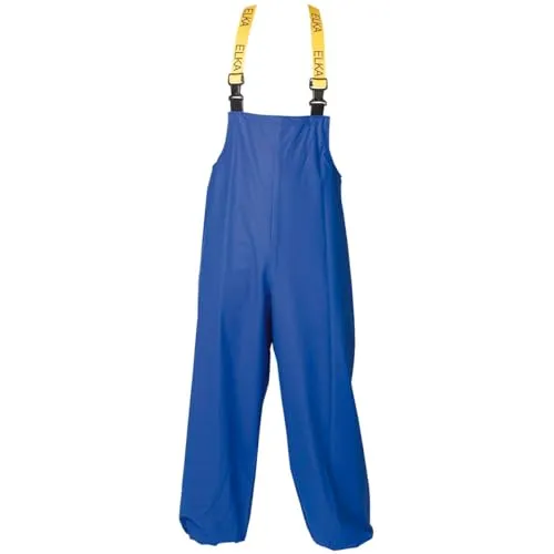 Elka PU Latzhose Cleaning Nässeschutz, Fb. blau, Größe XXXL