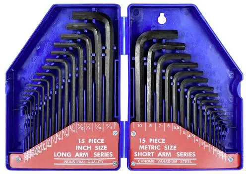 WorkPro Sechskant Stiftschlüsselsatz 0.7 mm, 0.9 mm, 1.3 mm, 1.5 mm, 2.0 mm, 2.5 mm, 3.0 mm, 4.0 mm, 4.5 mm, 5.0 mm, 5.5 mm, 6.0