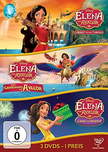 Elena von Avalor - Thron / Geheimnis / feiern [3 DVDs]