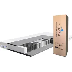 TULENA NOX Taschenfederkern Matratze 80x200 - Doppelseitiger Komfort für individuellen Schlaf - Matratzen mit zwei Liegehärten für individuellen Komfort. Abnehmbarer, waschbarer Bezug bietet Allergikern Schutz vor Hausstaub und Milben. 30 Nächte risikofreies Probeschlafen!